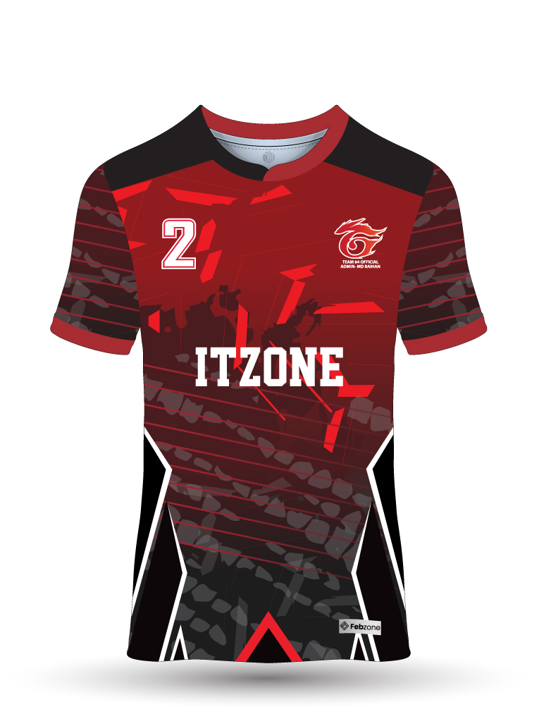 Custom Jersey - Front View