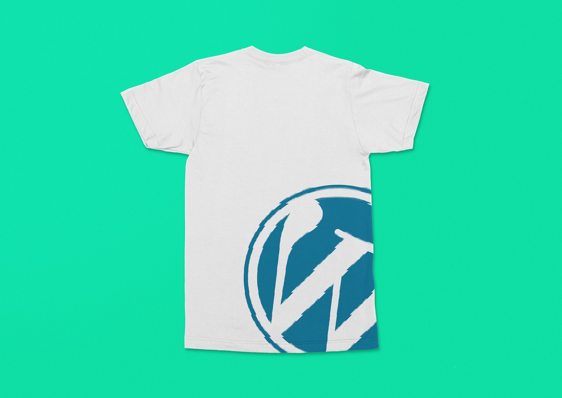 WordPress Tee - Back View